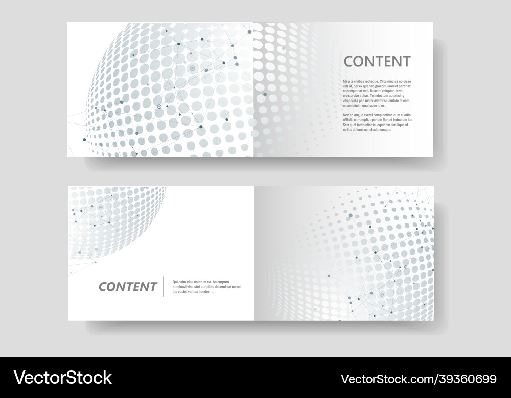 Molecule connect with halftone abstract Molecule connect with halftone abstract vector image