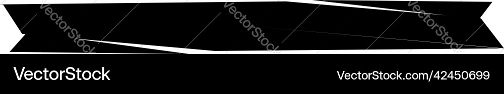Slit slash fracture texture effect element Vector Image