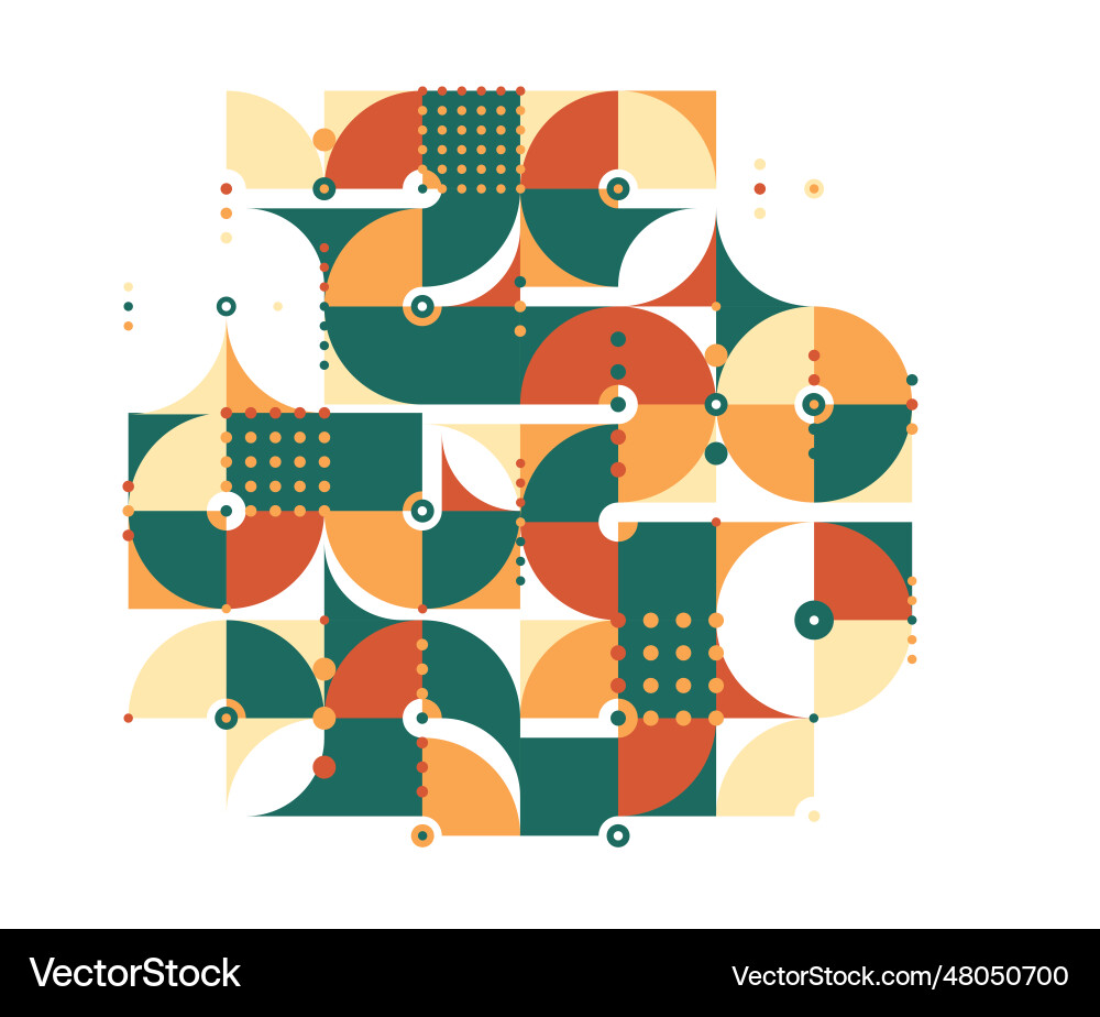 Abstract geometric background modular tiling Abstract geometric background modular tiling vector image
