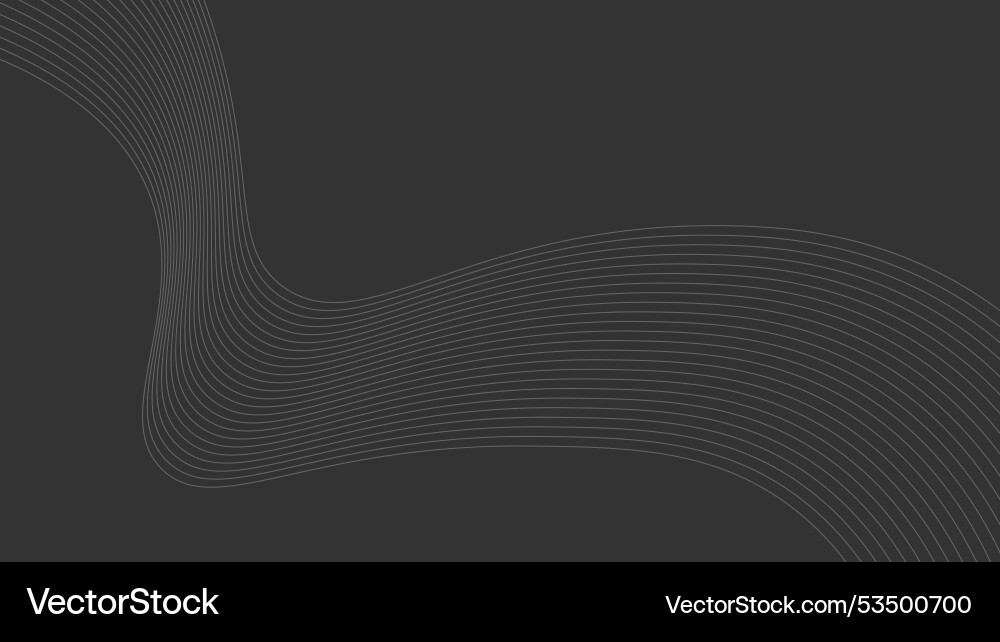 Abstract wavy line background pattern Abstract wavy line background pattern Vector Image