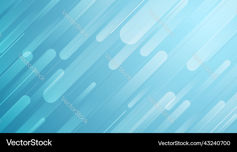 Dynamic line background with blue gradient vector image
