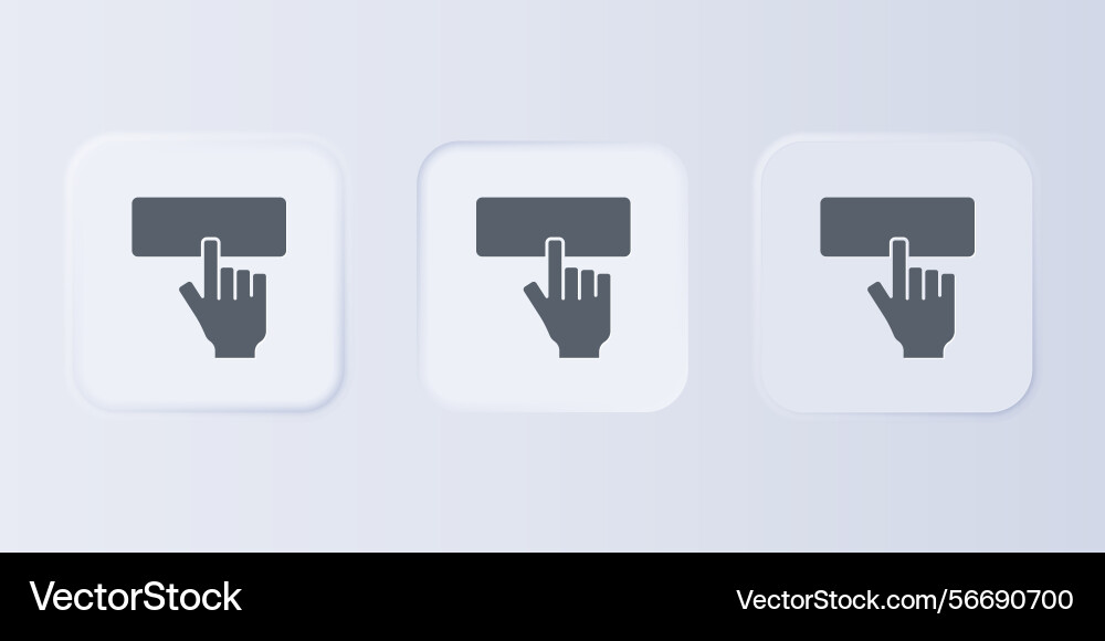 Grey computer keyboard icon isolated Grey computer keyboard icon isolated vector image
