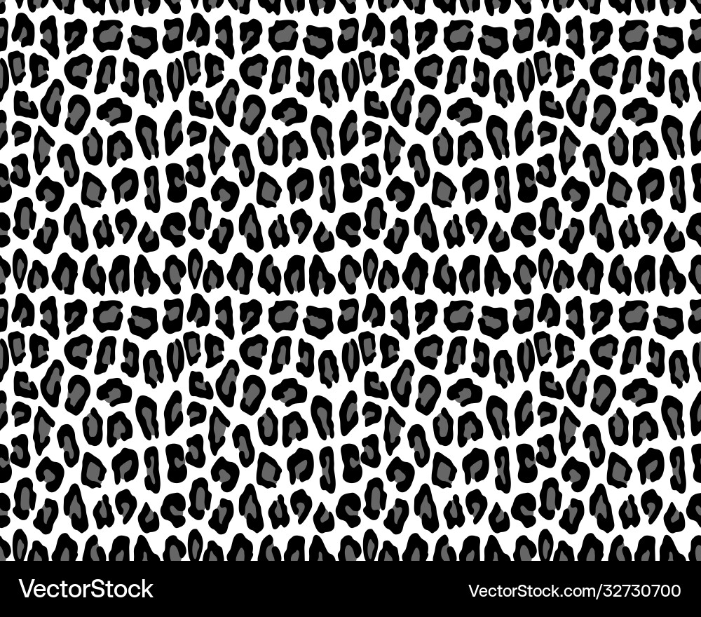 Leopard repeat pattern vector image