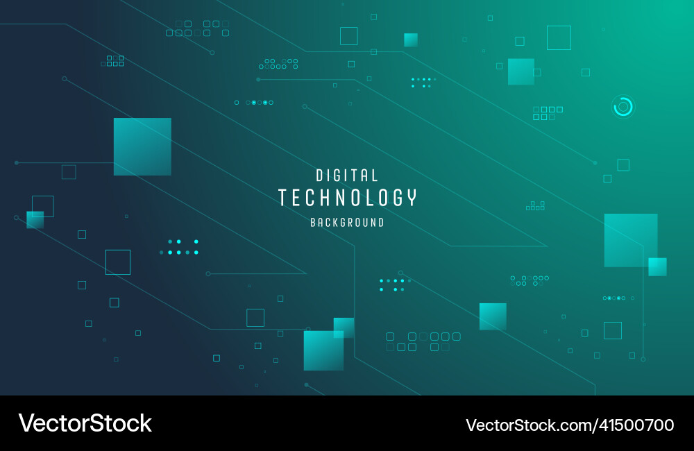 Technology connection digital data background Technology connection digital data background vector image