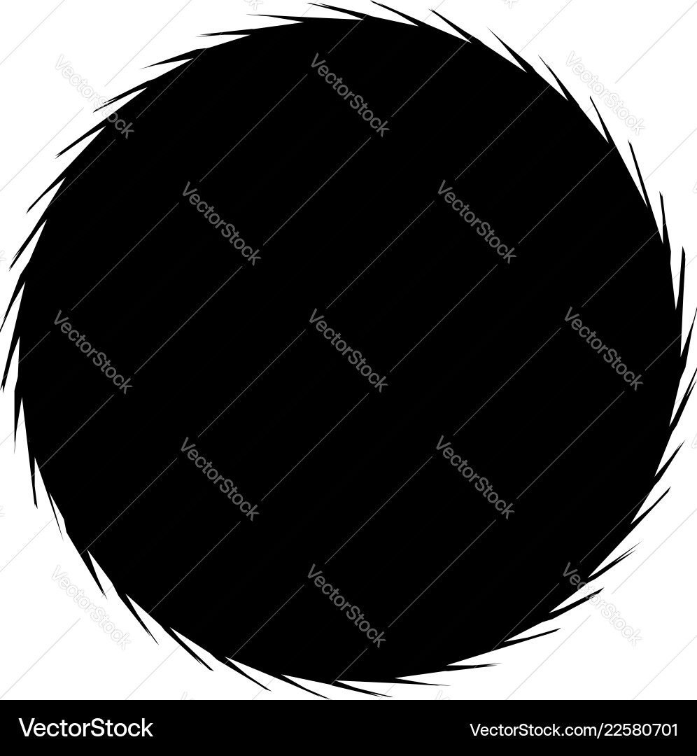 Abstract geometric art with circular motif Abstract geometric art with circular motif vector image