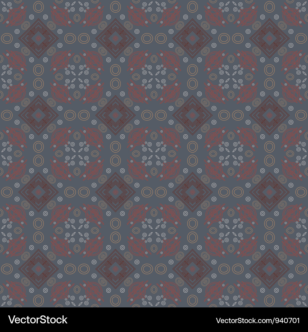 Decorative retro pattern Vector Image
