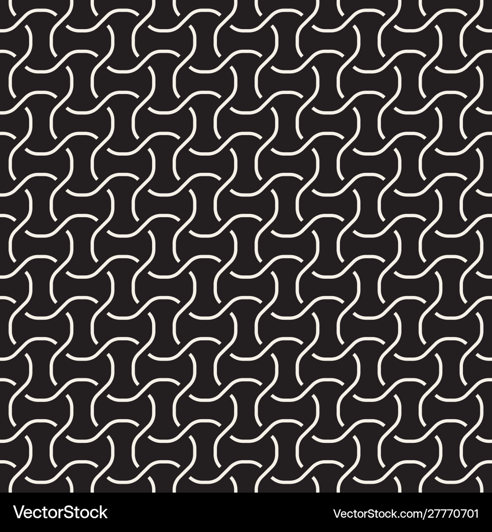 Seamless interlacing lines pattern simple Seamless interlacing lines pattern simple vector image