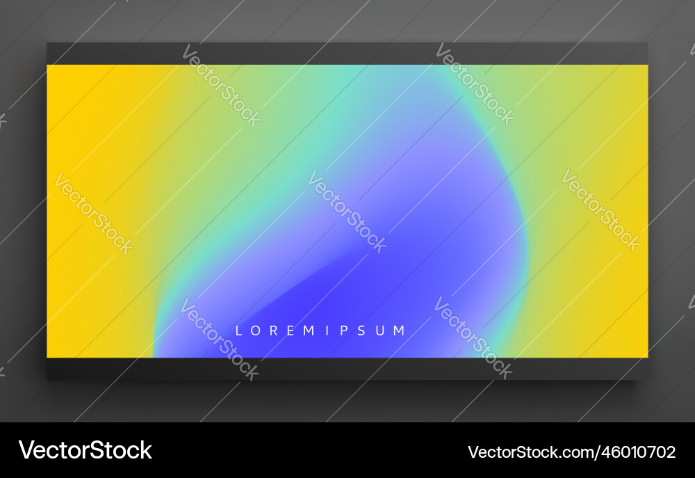 Abstract background with dynamic effect creative Vector Image