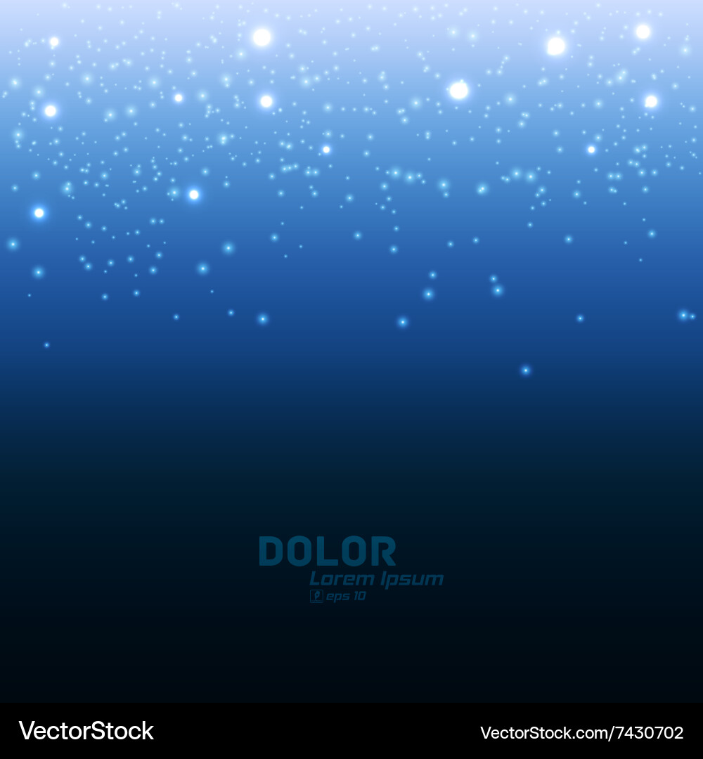 Abstract Colorful Bokeh Lights Background vector image