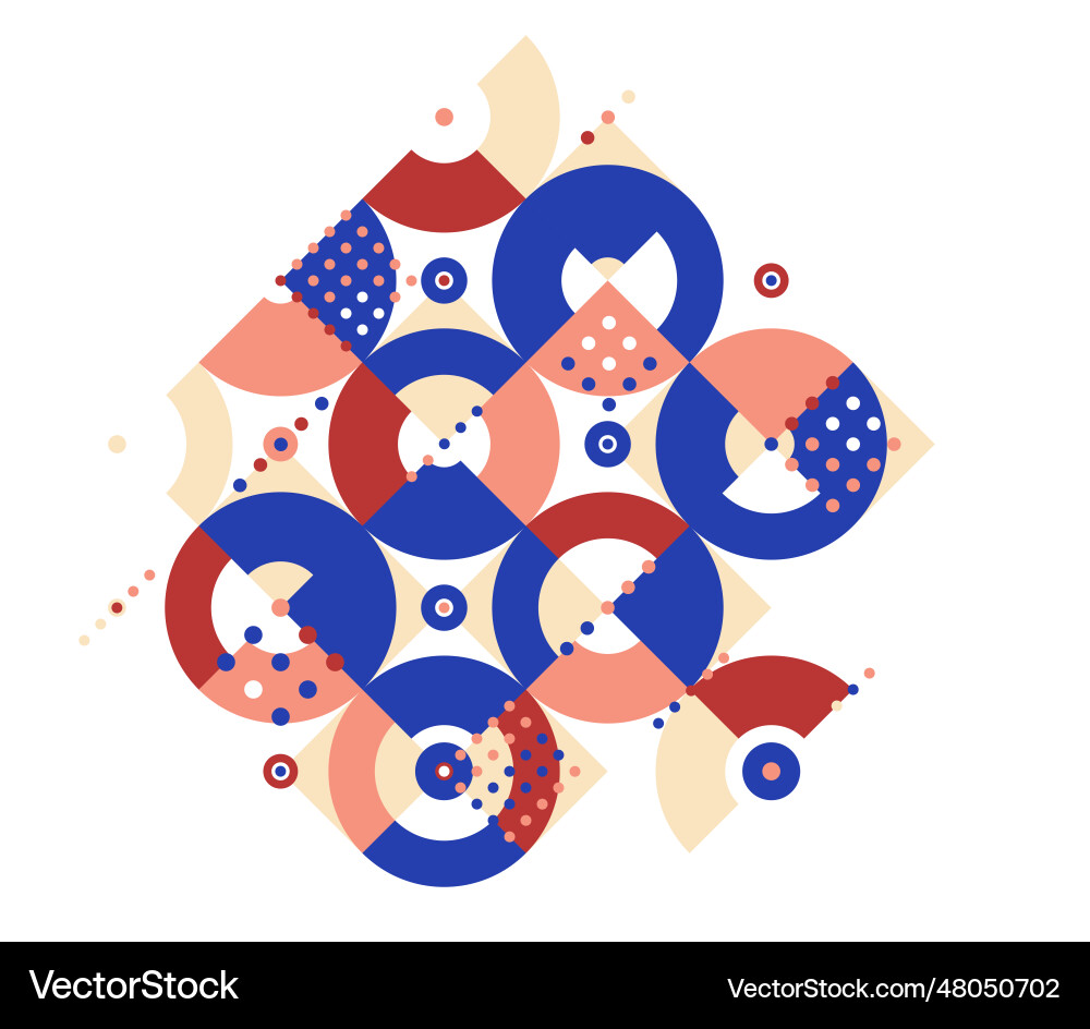 Abstract geometric background modular tiling Abstract geometric background modular tiling Vector Image