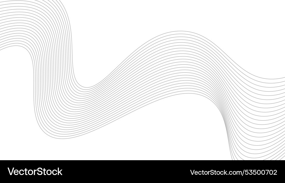 Abstract wavy line background pattern Abstract wavy line background pattern Vector Image