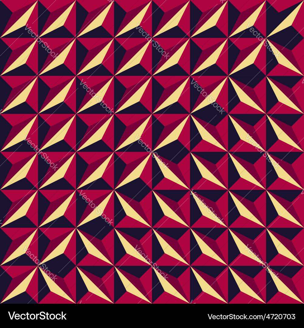 3d blocks structure background vector image