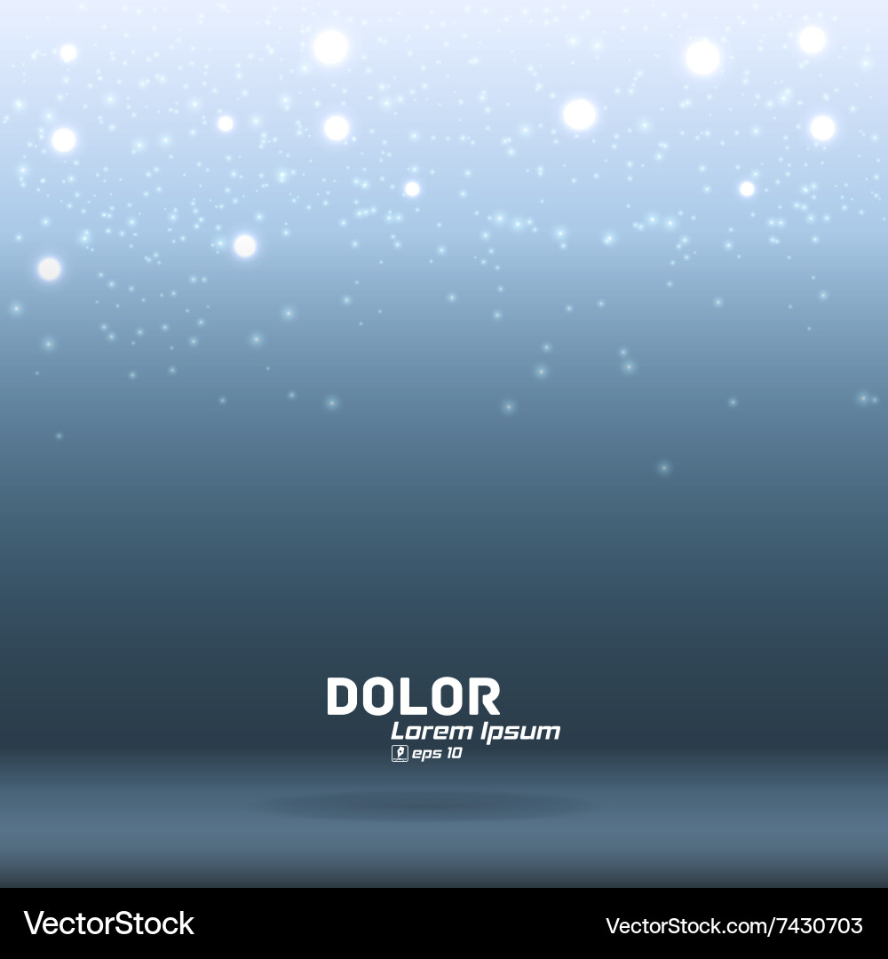 Abstract colorful bokeh background vector image