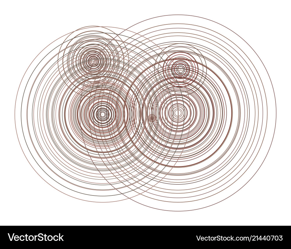 Abstract geometric background with shape vector image