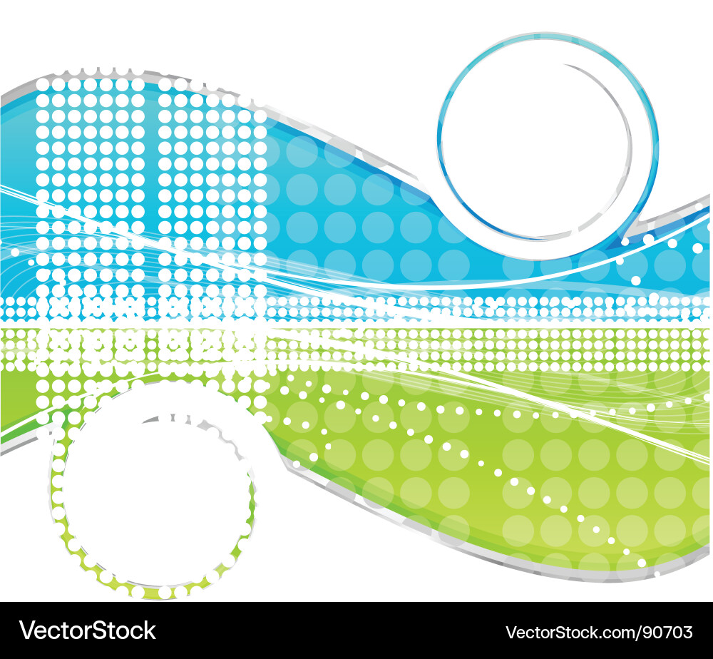 Dynamic Swirl Background vector image