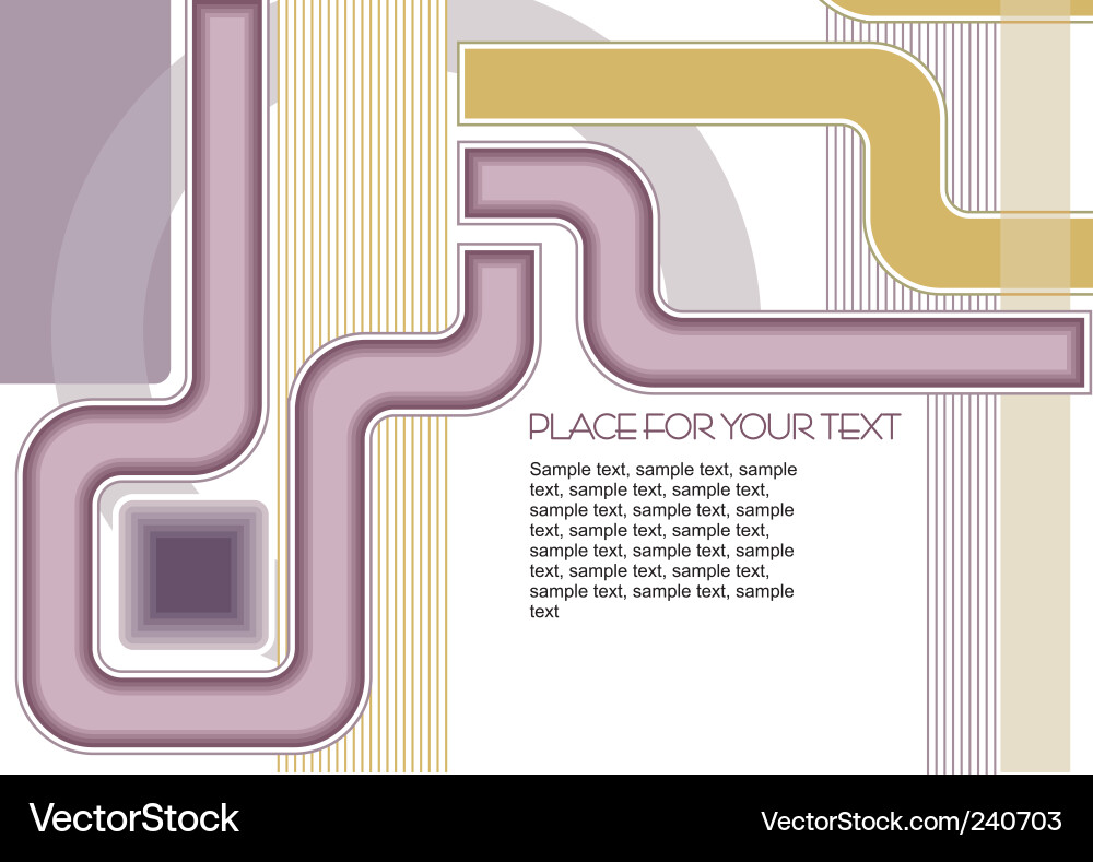 Linear background Vector Image