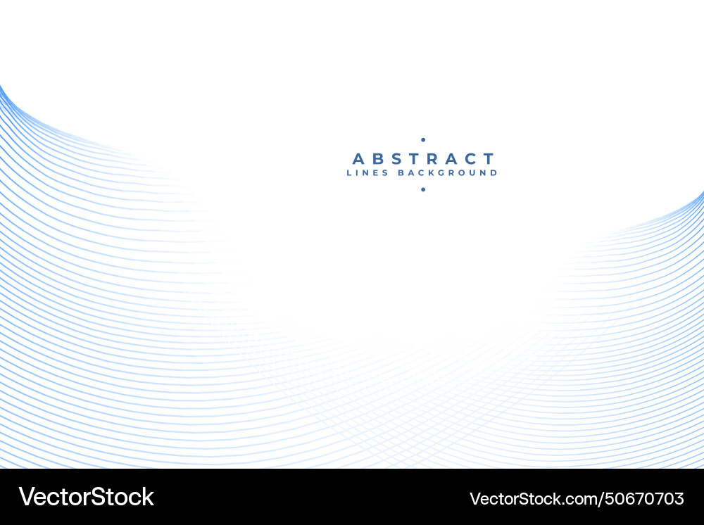 Modern and smooth lines backdrop in abstract style Vector Image