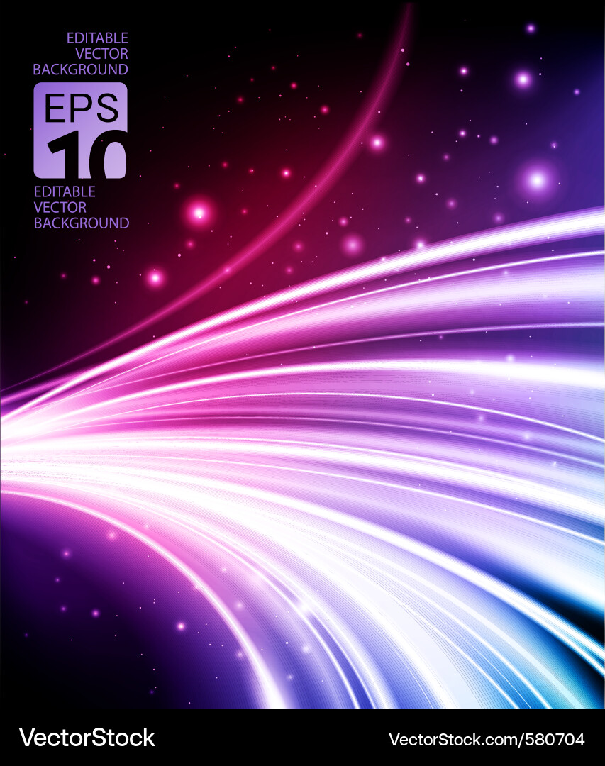 Abstract Wave Background Vector Image