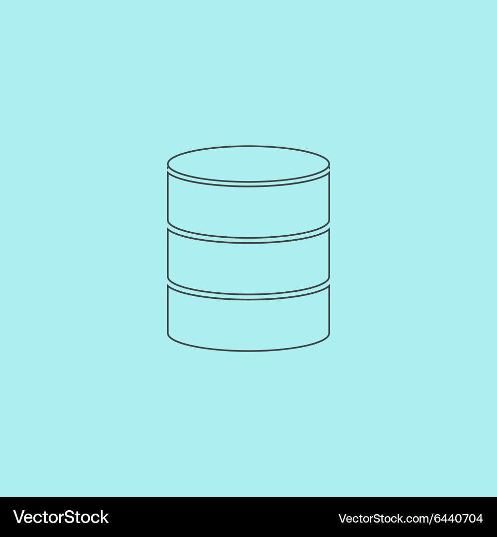 Database icon Vector Image