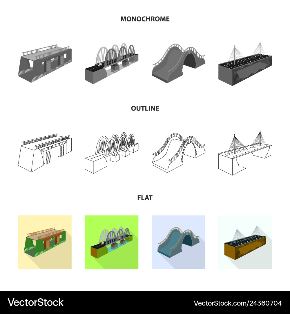 Isolated object of connection and design logo set Isolated object of connection and design logo set vector image