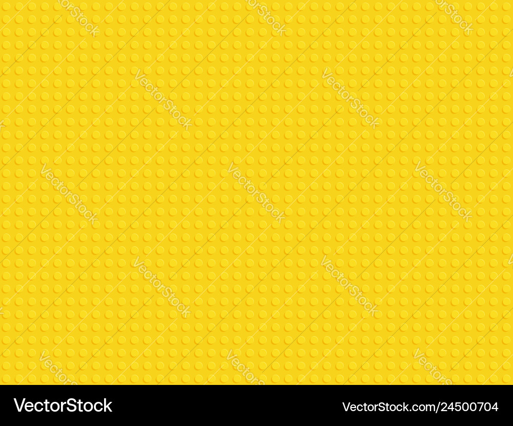 Yellow Constructor Blocks Pattern vector image