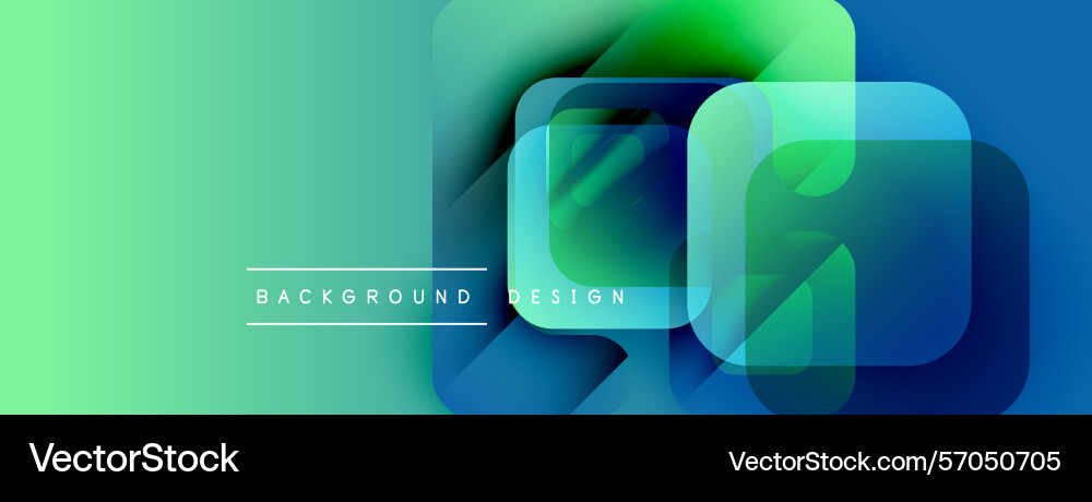 Abstract geometric design overlapping squares Abstract geometric design overlapping squares Vector Image