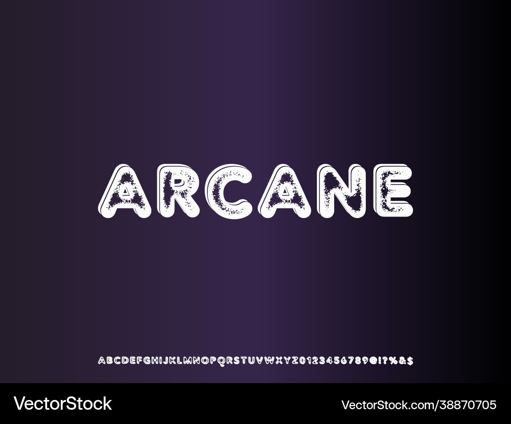 Retro font alphabet script typeface handcrafted Retro font alphabet script typeface handcrafted Vector Image