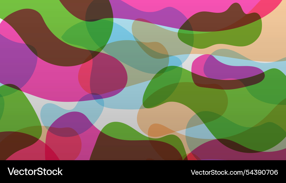 Abstract fluid shape and lines colorful on white Abstract fluid shape and lines colorful on white vector image