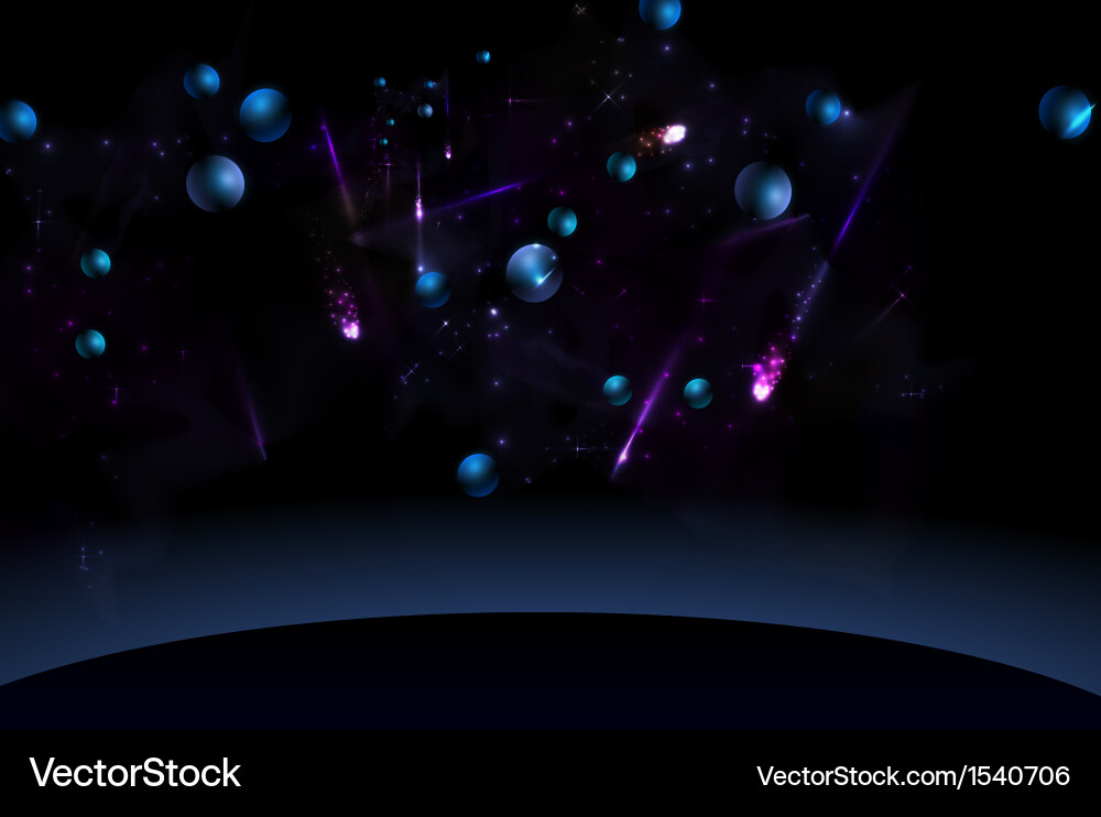 Abstract space background Vector Image