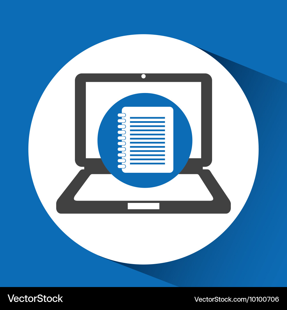 Digital Files Icon Set vector image