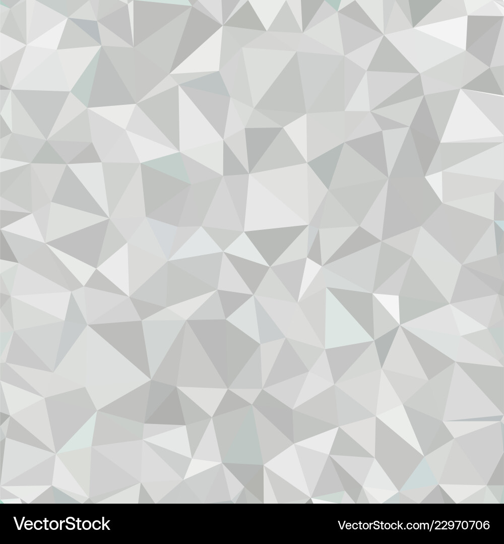 Gray triangular low poly mosaic abstract pattern Gray triangular low poly mosaic abstract pattern Vector Image