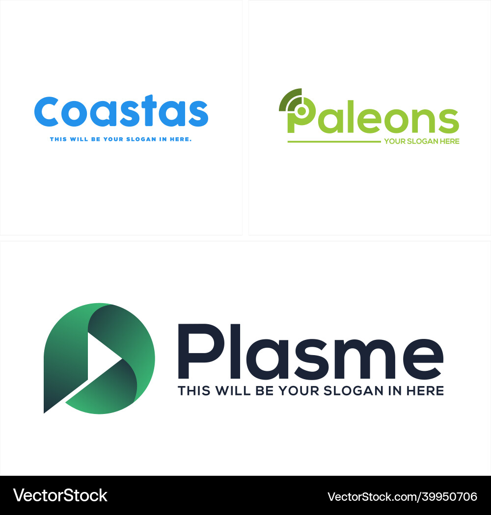 Modern communication chatting signal initial text Vector Image