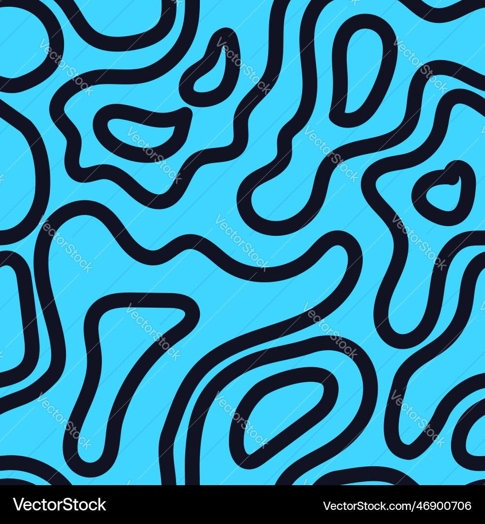 Seamless abstract pattern with curved lines Seamless abstract pattern with curved lines vector image