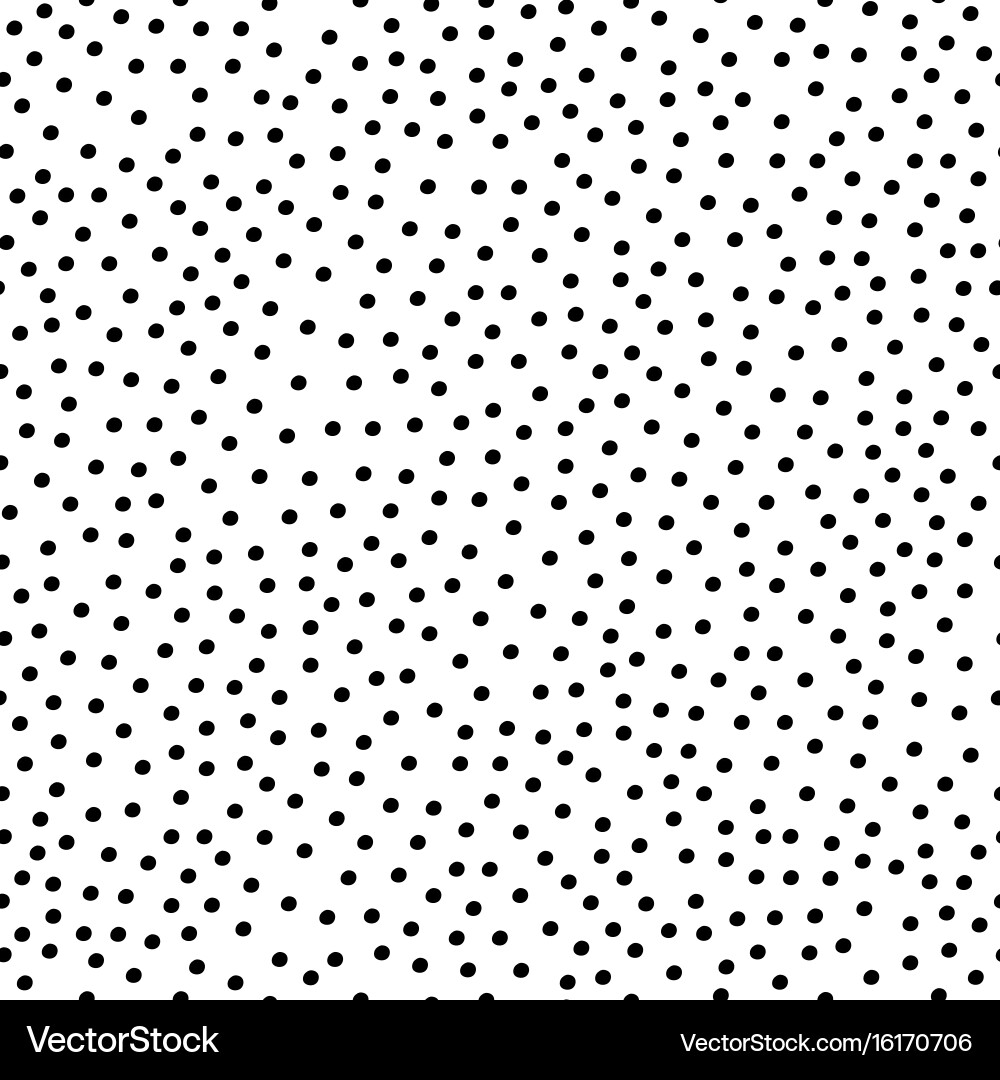 Seamless simple pattern with black circles vector image