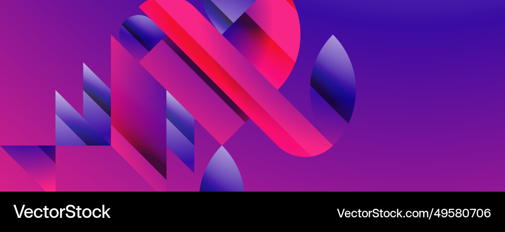 Simple geometric forms - dynamic Simple geometric forms - dynamic vector image
