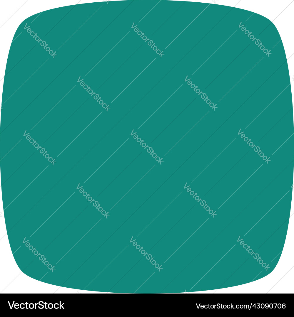 Simple rounded organic shape design element Vector Image