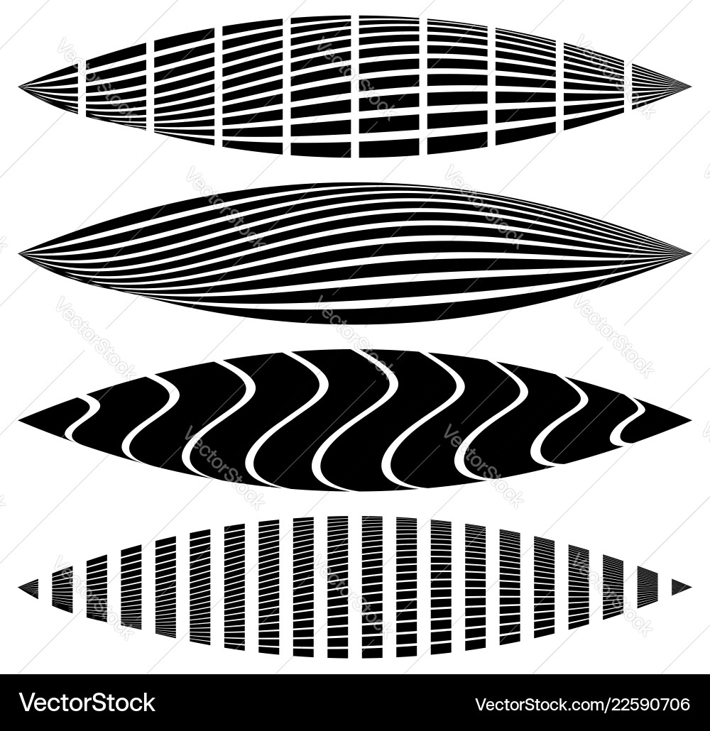 Warped distorted rectangles vertical horizontal Warped distorted rectangles vertical horizontal Vector Image