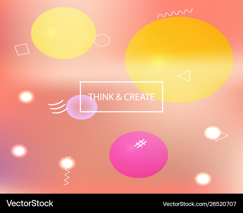Modern concept in color pattern Vector Image