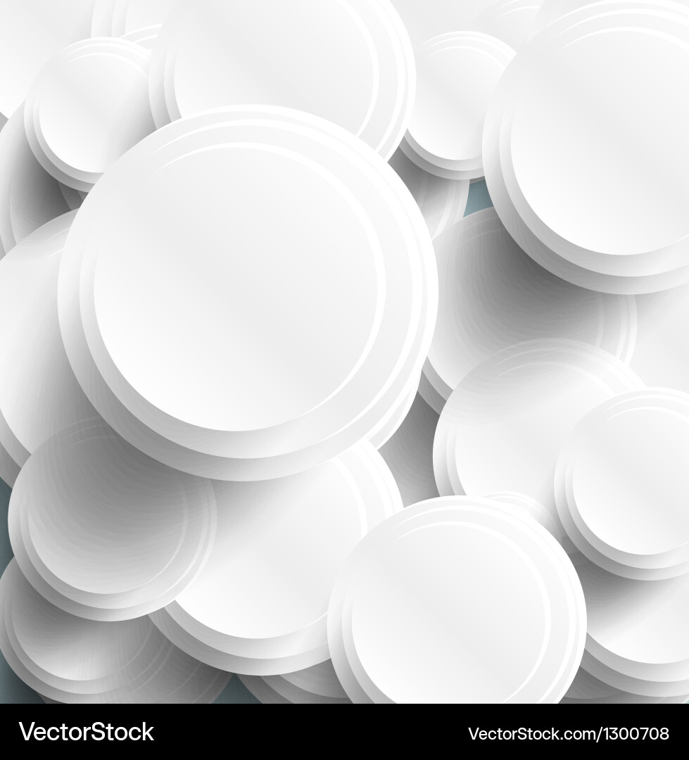 Abstract web design bubble vector image