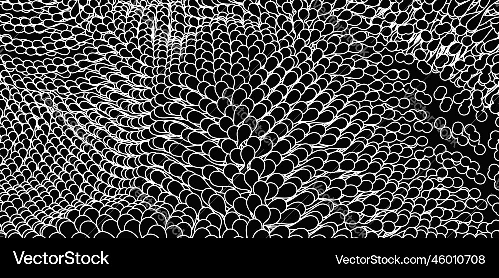 Cellular Network Structure vector image