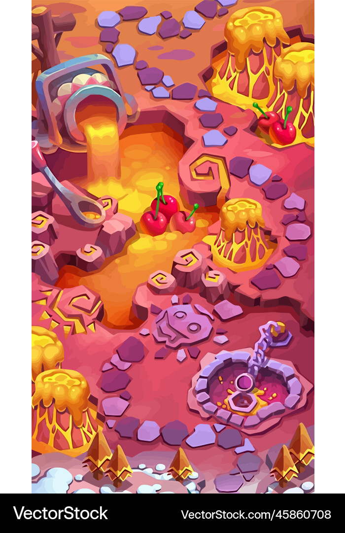 Komplettes Set von Level-Taste Spiel ui Pop-up-Symbol Vektorbild