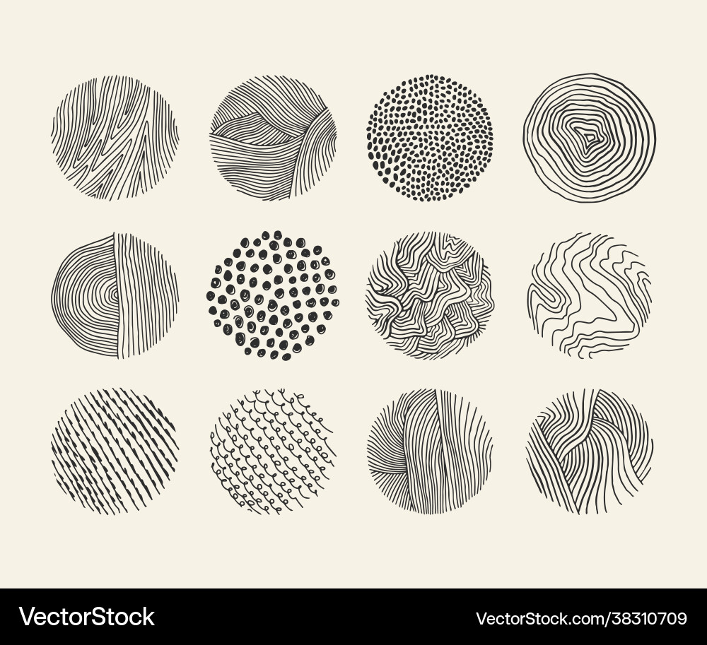 Abstract circles with lines and dots design Abstract circles with lines and dots design vector image