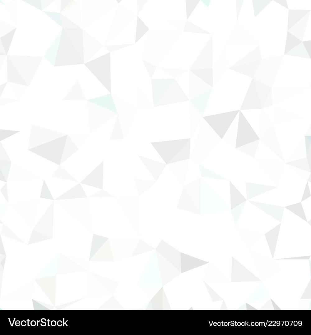 Gray triangular low poly mosaic abstract pattern Vector Image