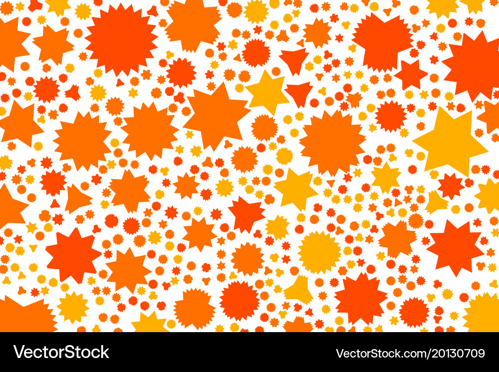 Shape pattern background for graphic design vector image