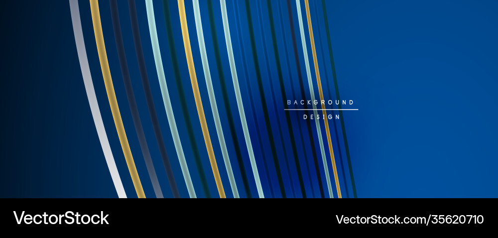 Abstract colorful lines background Vector Image