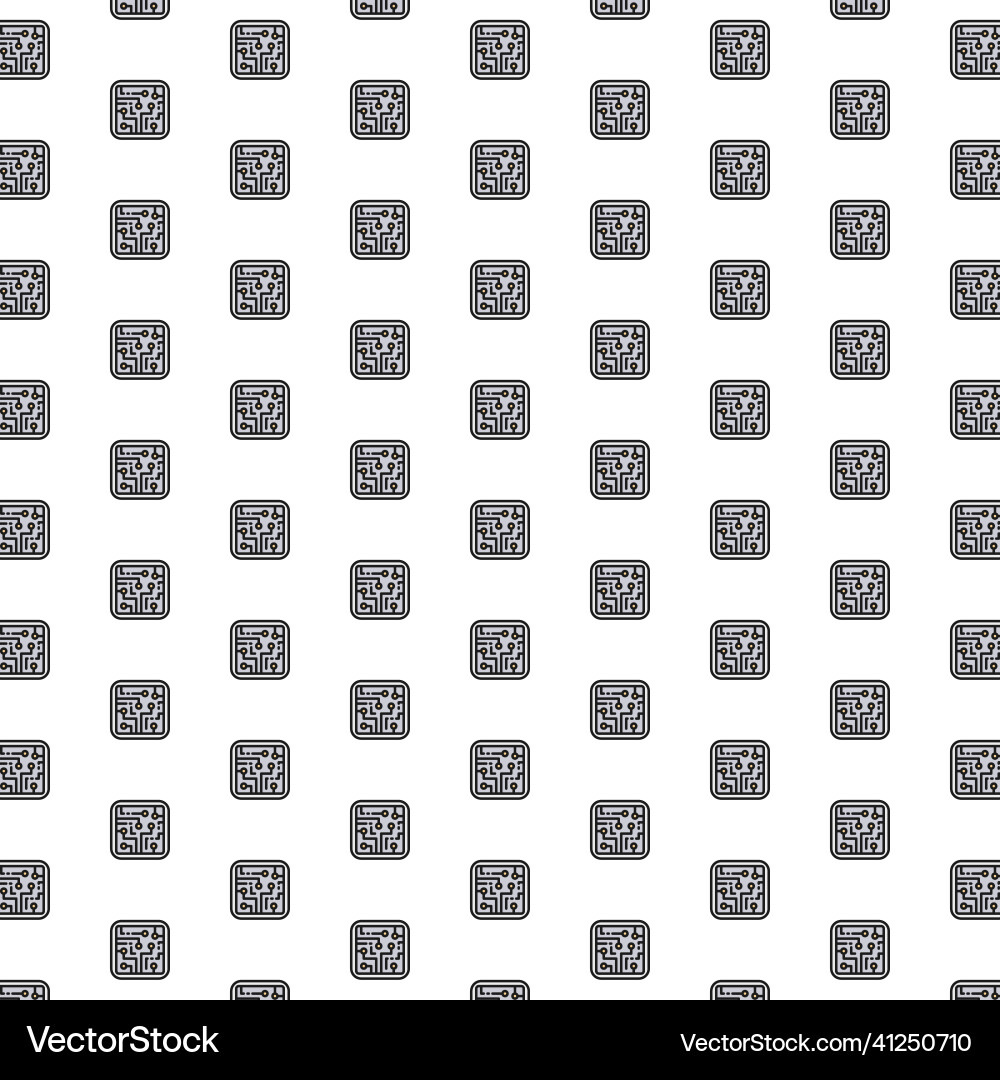 Cpu computer chip electronic circuit processor Cpu computer chip electronic circuit processor vector image