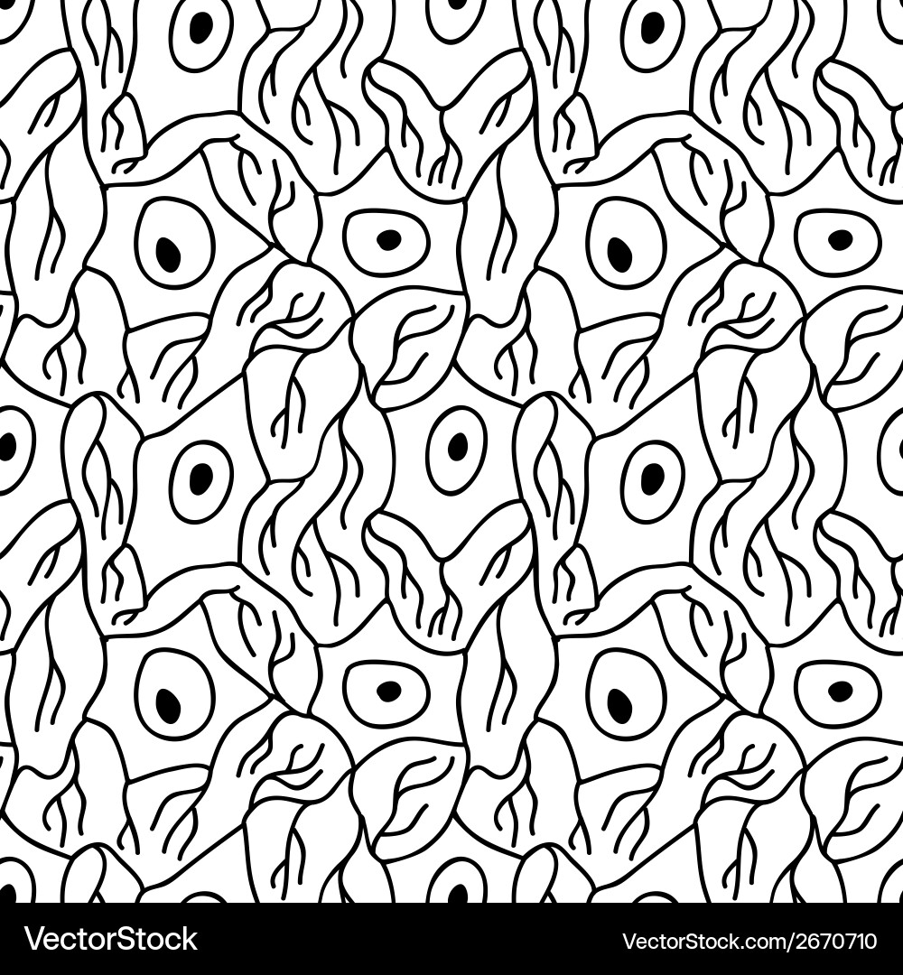 Neuron Pattern - Scientific Background vector image