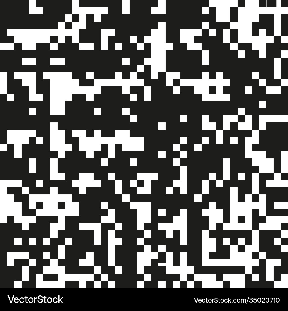 Pixel Grid Abstract Vector Image
