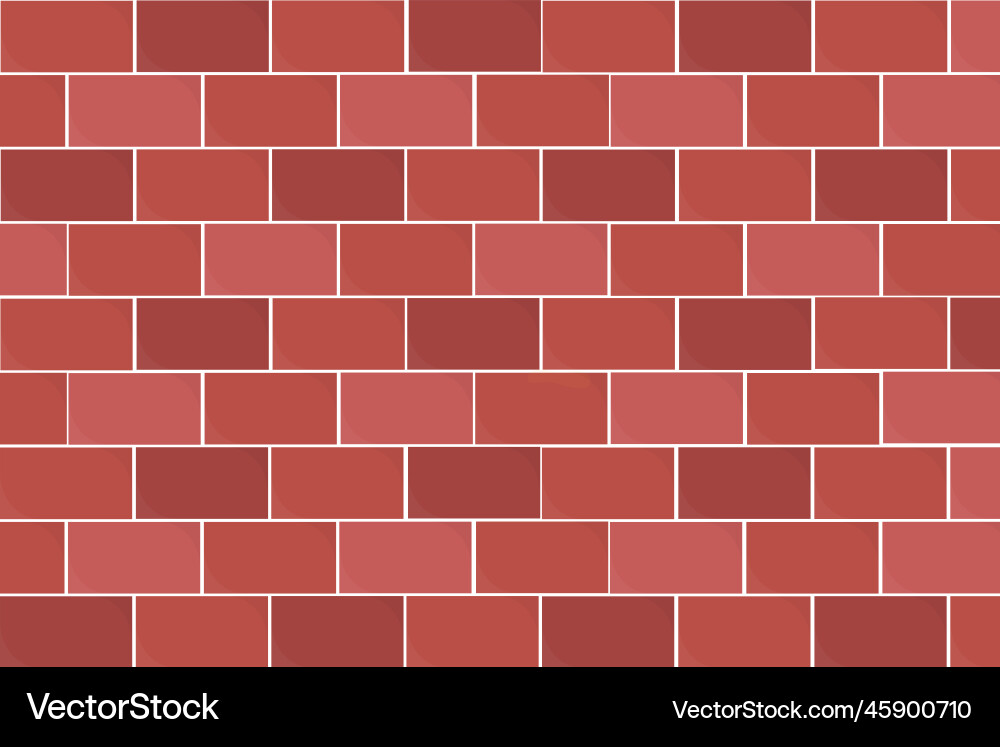 Red brick wall texture background Red brick wall texture background vector image