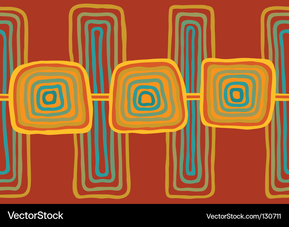 Abstract Australian Pattern vector image